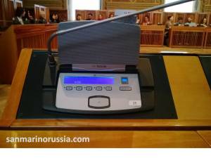 Система для голосования консильеров в Сан-Марино